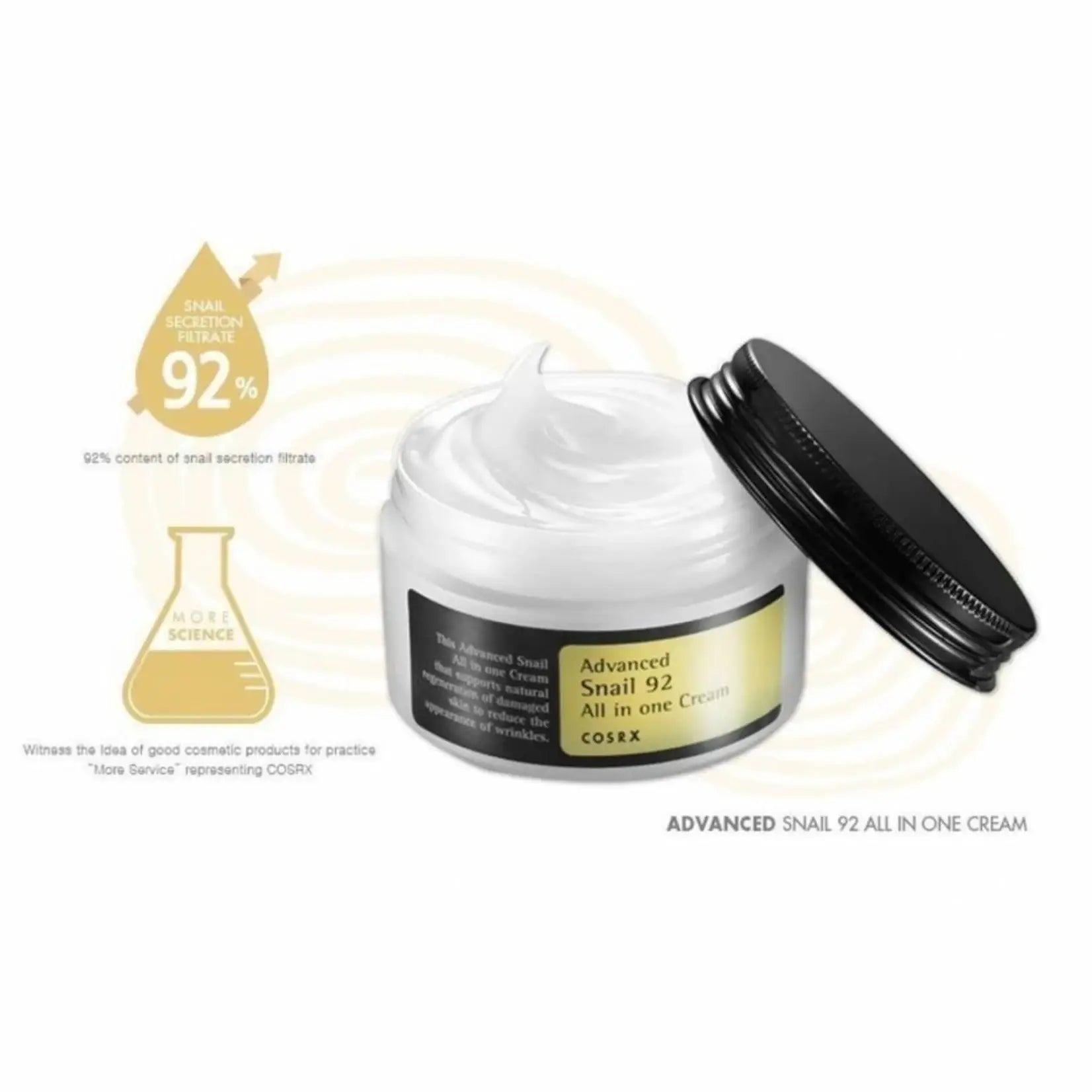 COSRX Advanced Snail 92 crème hydratante tout-en-un 100 ml