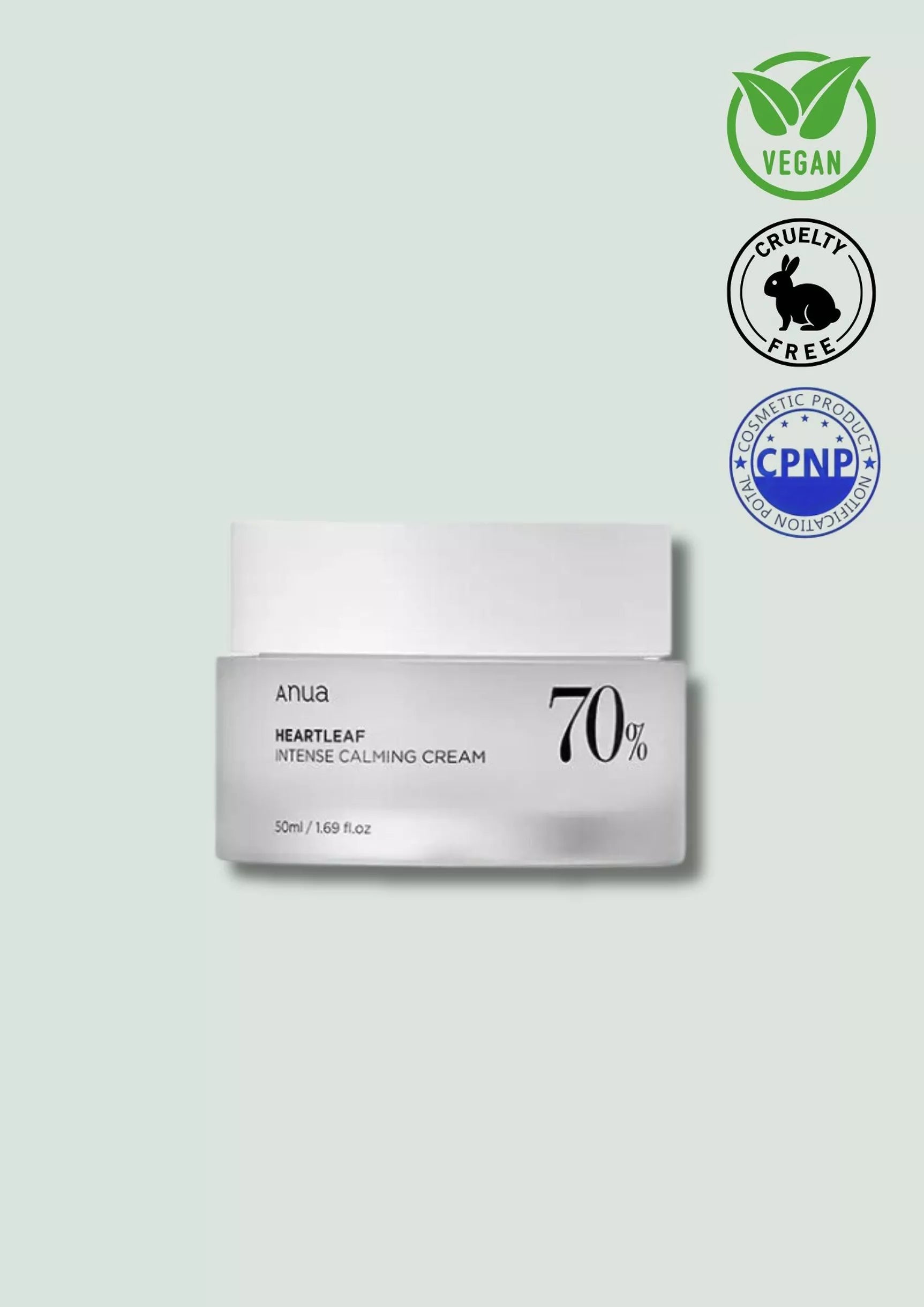 Anua - Heartleaf 70 Intense Calming Cream - Crème apaisante