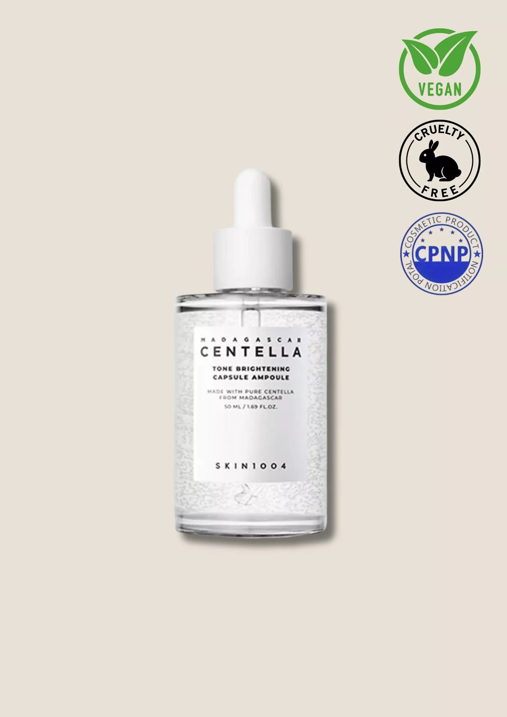 Ampoule Éclat en Capsules à la Centella de Madagascar – 50 ml